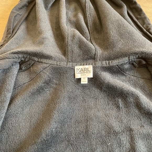 Lagerfeld Fur-Lined Hoodie - Picture 4 of 4